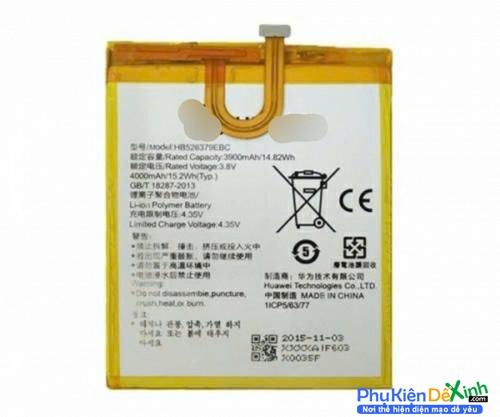 Pin HW Y6 Pro HB526379EBC Thay Lấy Liền