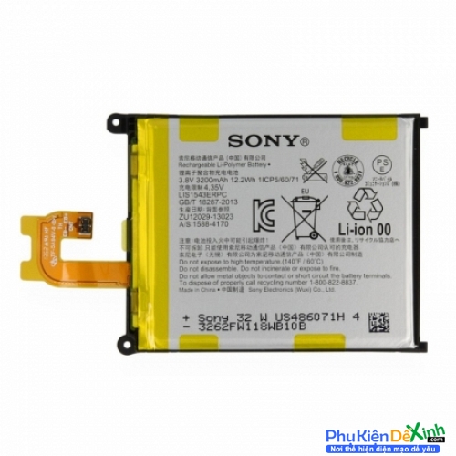Pin Sony Xperia Z2 Chính Hãng Lấy Liền