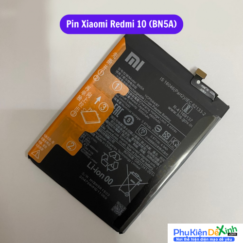 Pin Xiaomi Redmi 10 BN5A 5000 mAh  Zin New Thay Lấy Liền