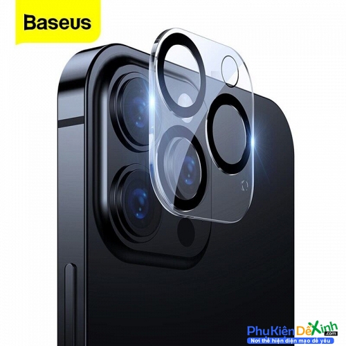 Kính Cường Lực Camera Sau iPhone 12 Pro Max Hiệu Baseus Chất Lượng Tốt