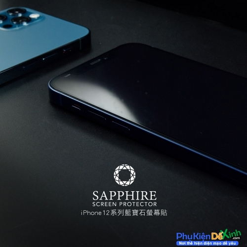 Kính Cường Lực Chống Nhìn Trộm iPhone 12 Pro Max Hoda Sapphire 