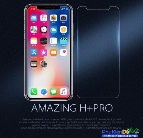 Kính Cường Lực iPhone 11 Pro Hiệu Nillkin 9H+ Pro Chính Hãng