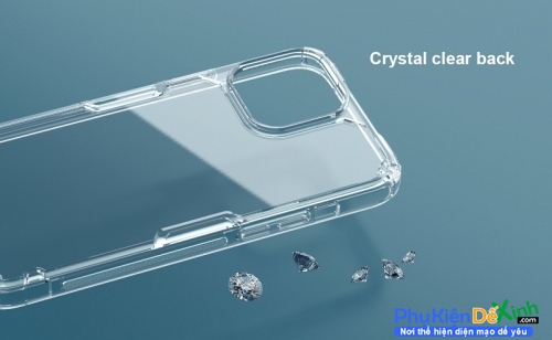 Ốp Lưng iPhone 14 Plus Trong Suốt Hiệu Nillkin Nature TPU Pro
