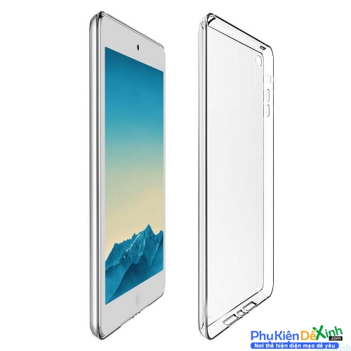 Ốp Lưng iPad Pro 12.9 2017 Silicon Dẻo Trong Suốt