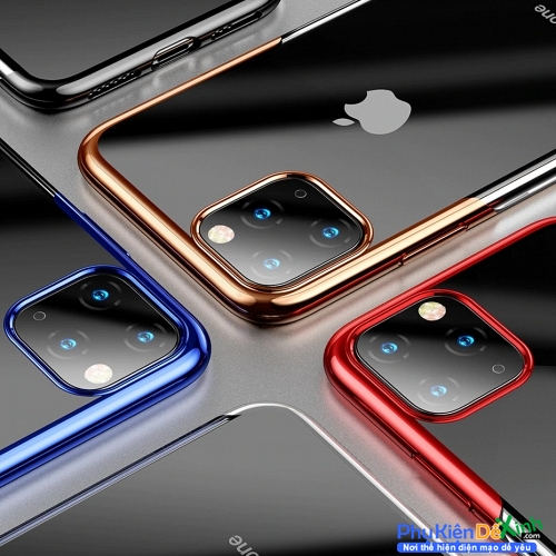 Ốp Lưng iPhone 11 Pro Hiệu Baseus Dẻo Viền Màu