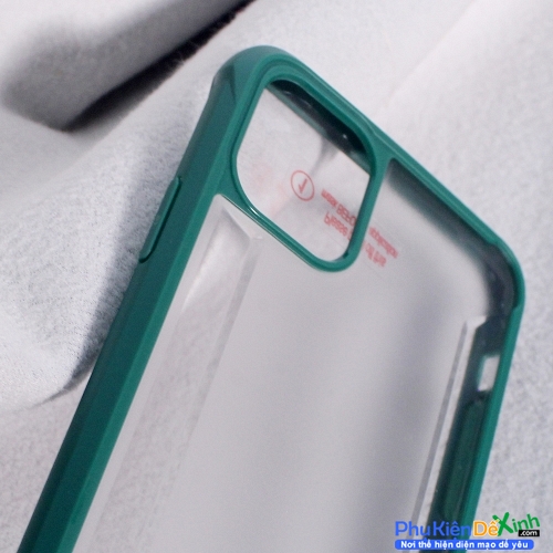 Ốp Lưng iPhone 11 Pro Max Hiệu Likgus Mola Lưng 3D Viền Màu