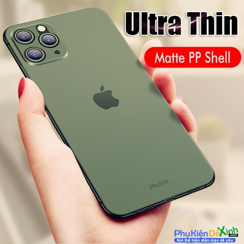 Ốp Lưng iPhone 11 Pro Max Siêu Mỏng Dạng Nhám Mờ Likgus Ultra Thin