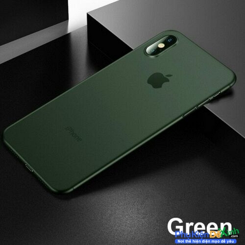 Ốp Lưng iPhone X XS Siêu Mỏng Dạng Nhám Mờ Likgus Ultra Thin