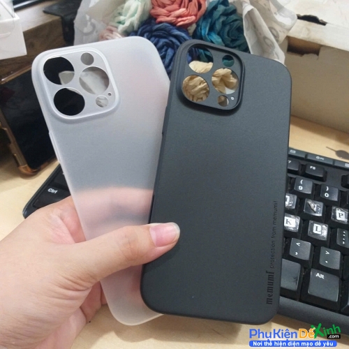 Ốp Lưng iPhone 16 Pro Max Hiệu Memumi Mỏng Dạng Nhám Mờ Cao Cấp