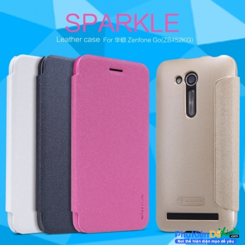 Bao Da Asus Zenfone Go 4.5 Plus Hiệu Nillkin Sparkle