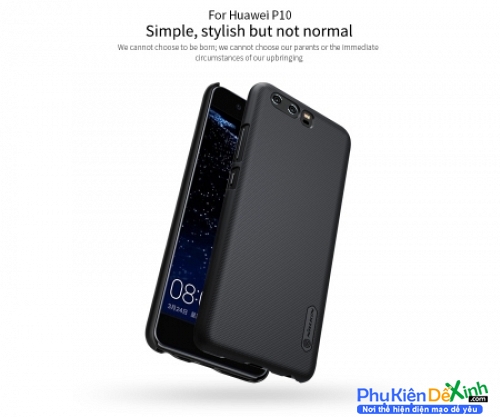 Ốp Lưng Huawei P10 Hiệu Nillkin Dạng Sần Chính Hãng