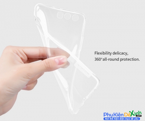 Ốp Lưng Huawei P10 Plus Dẻo Trong Suốt Hiệu Nillkin