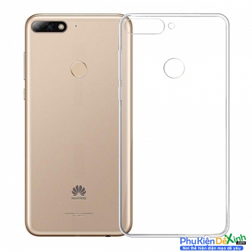 Ốp Lưng Huawei Y7 Prime 2018 Dẻo Trong Suốt Giá Rẻ