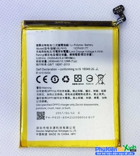Pin Neo 9 A37 BLP615 Linh Kiện Thay Thế Chuẩn Rẻ Chất Lượng