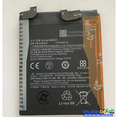 Pin Mi 11 Pro/ Mi 11 Ultra Mã BM55 Dung Lượng 5000mAh Thay Lấy Liền Giá Tốt