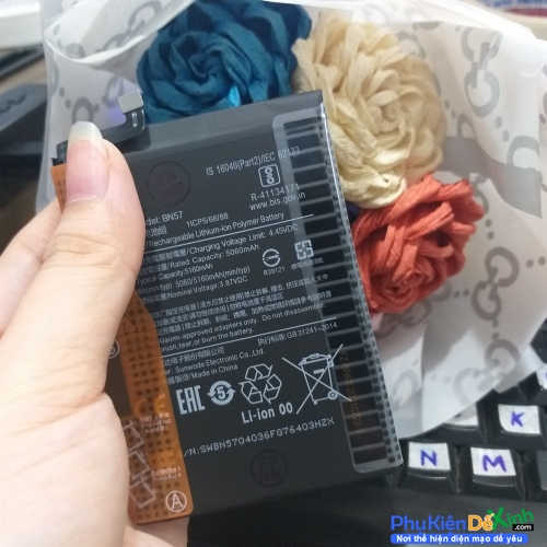 Pin Poco X3 Pro BN57 Thay Lấy Liền Có Bảo Hành Dung Lượng 5060 mAh