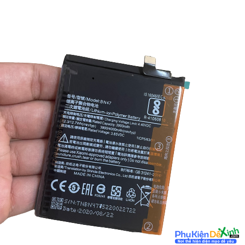 Pin Redmi 6 Pro BN47 Linh Kiện Thay Thế Chất Lượng Giá Rẻ Có Bảo Hành