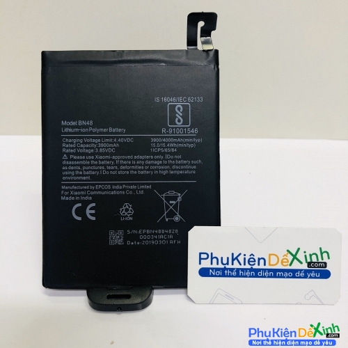Pin Redmi Note 6 Pro BN48 Linh Kiện Thay Thế Chất Lượng Chuẩn Giá Rẻ Thay Lấy Liền