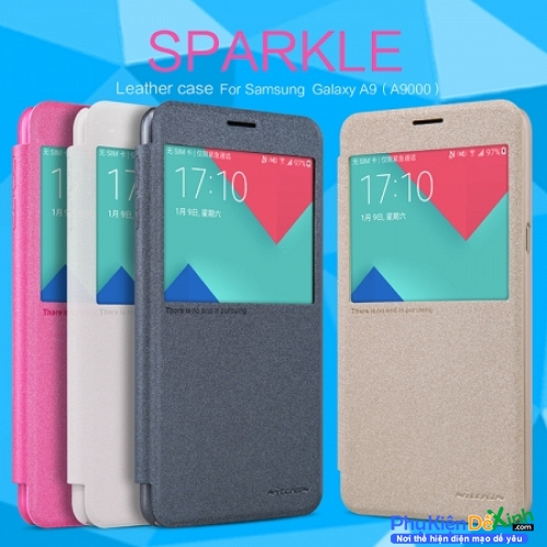 Bao Da Samsung Galaxy A9 Nillkin Sparkle