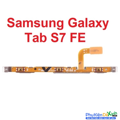 Dây Nút Nguồn Samsung Galaxy Tab S7 FE On Off Âm Lượng Power & Volume Button Flex Cable