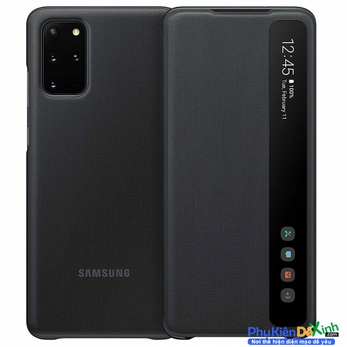 Bao Da Samsung Galaxy S20 Plus Smart Clear View Chính Hãng