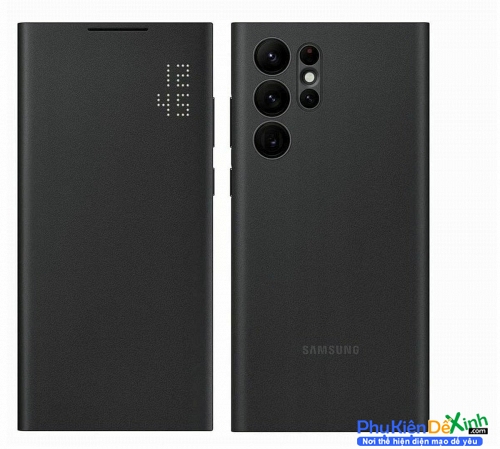 Bao Da Samsung Galaxy S22 Ultra Led View Chính Hãng Full Box
