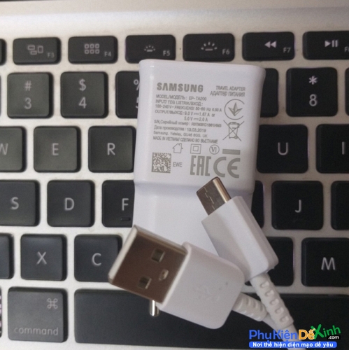 Bộ Cáp Cóc Củ Sạc Nhanh Samsung Galaxy Tab S4 Chính Hãng 
