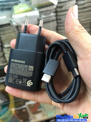 Bộ Cóc Cáp Sạc Nhanh 25W S24 FE Linh Kiện Thay Thế Chuẩn Rẻ Chất Lượng