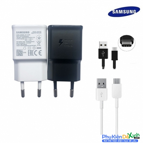 Bộ Củ Cóc Sạc Samsung Galaxy M22 (M225) 15W USB Dây Cáp Sạc C To C, Type C Sạc Nhanh