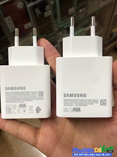 Bộ Cóc Sạc Cáp Nhanh Samsung 65W Chất Lượng Tốt
