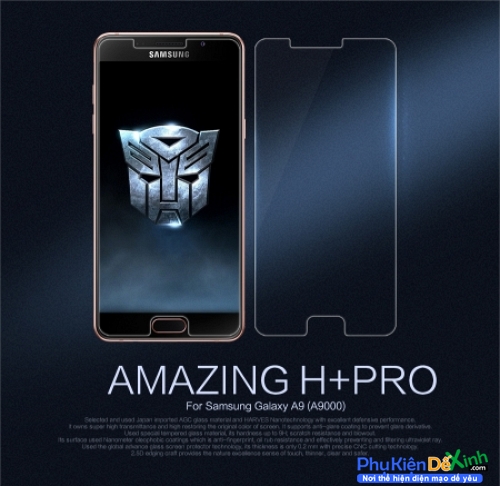 Miếng Dán Kính Cường Lực Samsung Galaxy A9 Hiệu Nillkin 9H+ Pro
