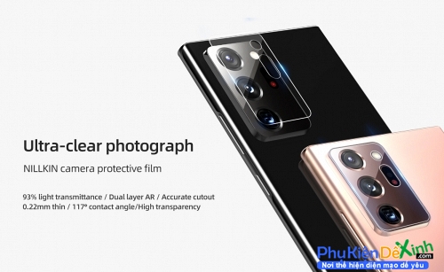 Dán Kính Camera Sau Samsung Galaxy Note 20 Ultra Hiệu Nillkin