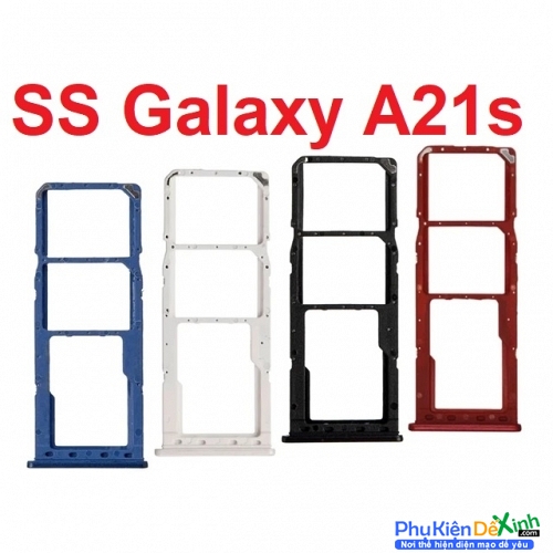 Khay sim, khay thẻ nhớ Samsung Galaxy A21s Chính Hãng Khay sim, khay thẻ nhớ Samsung Galaxy A21s Chính Hãng