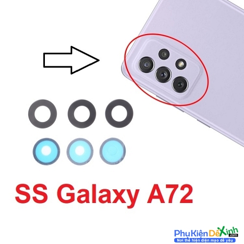 Kính Camera Sau Samsung Galaxy A72 Back Camera Lens