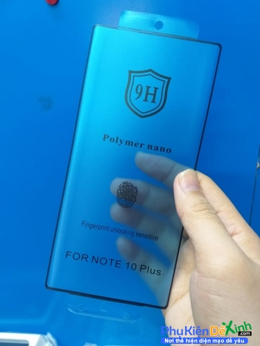 Miếng Dán Film Full Màn Samsung Note 10 Plus Cao Cấp