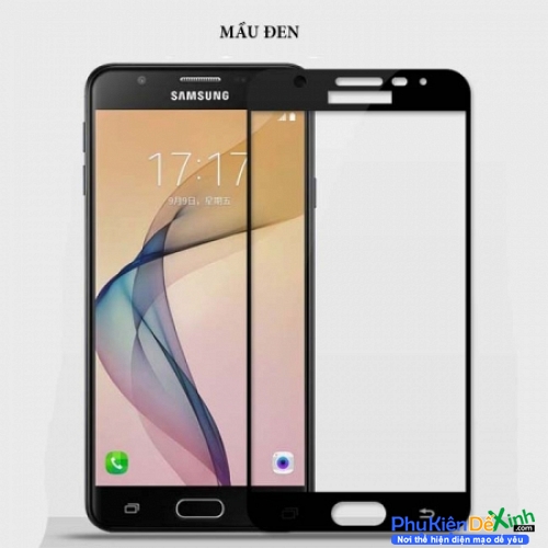 Miếng Dán Kính Cường Lực Full Samsung Galaxy J7 Pro 3D Hiệu Glass