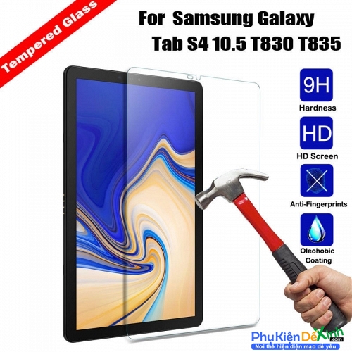 Miếng Dán Kính Cường Lực Samsung Galaxy Tab S4 10.5 T835 Mecury