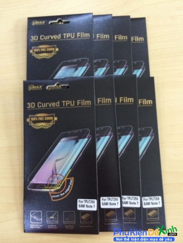 Miếng Dán Samsung Galaxy Note 7 Full Màn Hình Hiệu Vmax