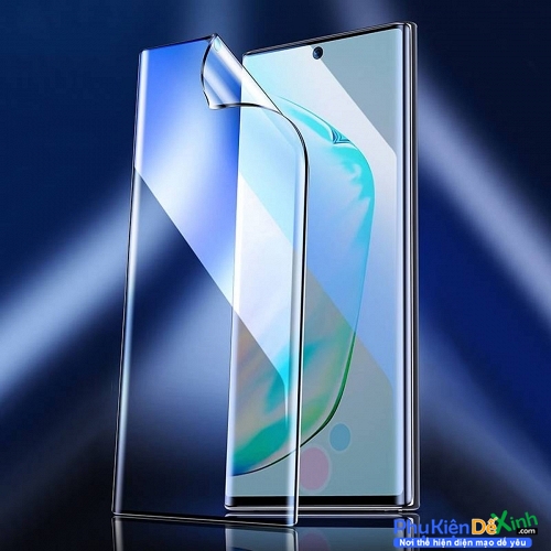 Bộ 2 Miếng Dán Full Màn 3D Samsung Galaxy Note 10 Plus Hiệu Baseus 
