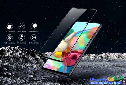 Miếng Kính Cường Lực Full Samsung Galaxy Note 10 Lite Hiệu Nillkin 3D CP+ Max