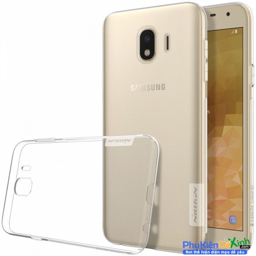 Ốp Lưng Samsung Galaxy J4 2018 Dẻo Trong Suốt Nillkin