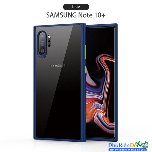 Ốp Lưng Samsung Galaxy Note 10 5G Viền Màu Lưng Mờ Hiệu Likgus