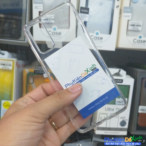 Ốp Lưng Samsung Galaxy S20 Dẻo Trong Suốt