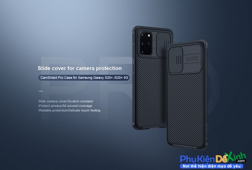 Ốp Lưng Samsung Galaxy S20 Plus Nillkin CamShield