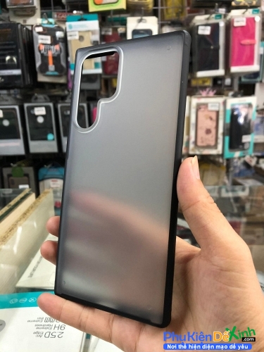 Ốp Lưng Samsung Galaxy S22 Ultra  Viền Màu Lưng Mờ Chống Va Đập Hiệu Likgus