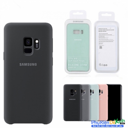 Ốp Lưng Samsung Galaxy S9 Plus Silicon Cover Dạng Zin 