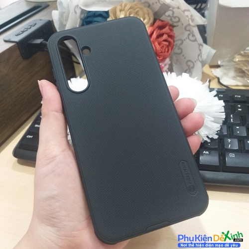 Ốp Lưng Samsung Galaxy S23 FE Nhựa Sần Viền Dẻo Hiệu Nillkin