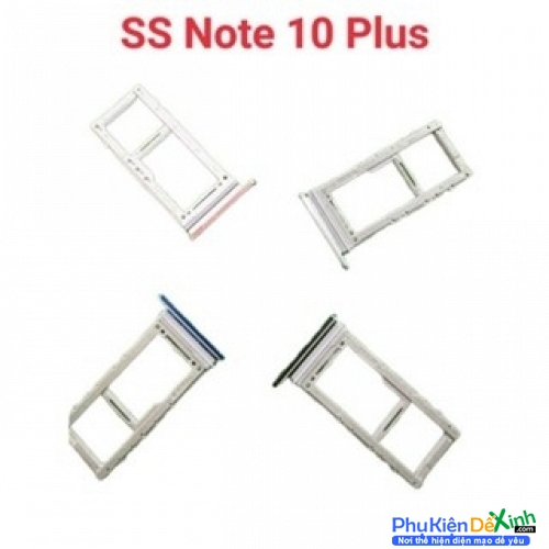 Khay sim, khay thẻ nhớ Samsung Galaxy Note 10 Plus Chính Hãng