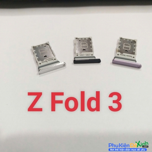 Khay Sim Khay Đựng Sim Samsung Z Fold 3 Zin New