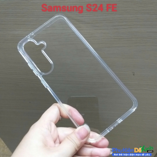 Ốp Lưng Samsung Galaxy S24 FE Chống Sốc Likgus Trong Suốt 